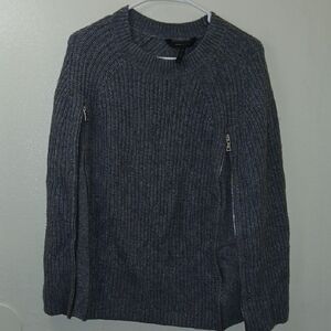 BCBGeneration Charcoal Knit Cape